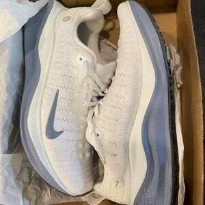 Men’s Nike ReactX Infinity Run 4 White and Slate Sneakers